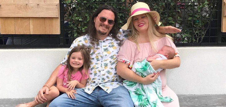 Taylor Fullbright and his family