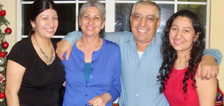 Garcia family stands together