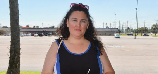 Tammy James outside of restaurant